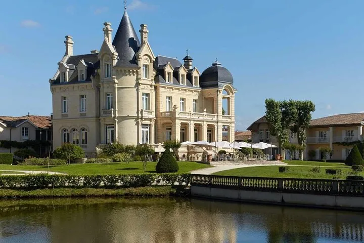 Grand Cru Classé vineyards in Saint-Émilion on a Bordeaux wine day tour, a wine day tour from Bordeaux, France